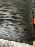 Louis Vuitton Epi Keepall 50 Travel Bag Epi Noir